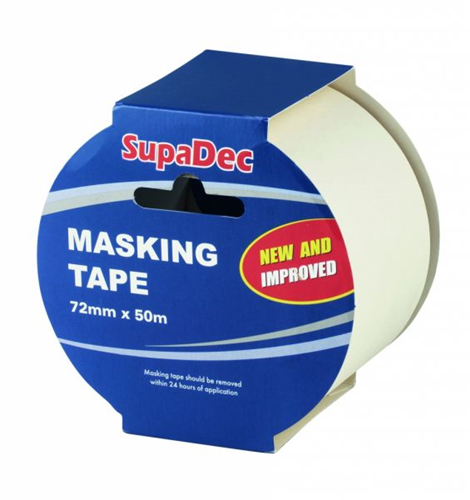 Supadec Masking Tape 72mm X 50m Supadec Masking Tape 72mm X 50m